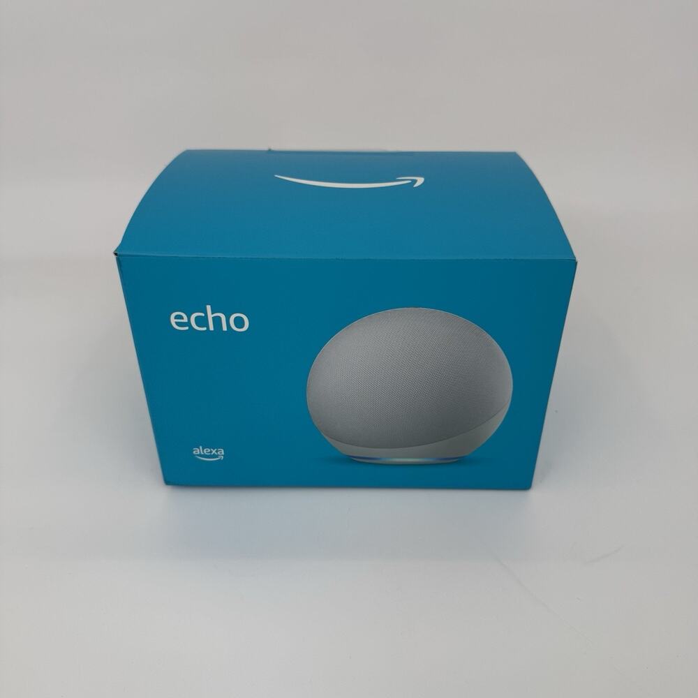 Amazon Echo (4th Gen) Smart Speaker White - Model L4S3RE Alexa Smart Home NEW